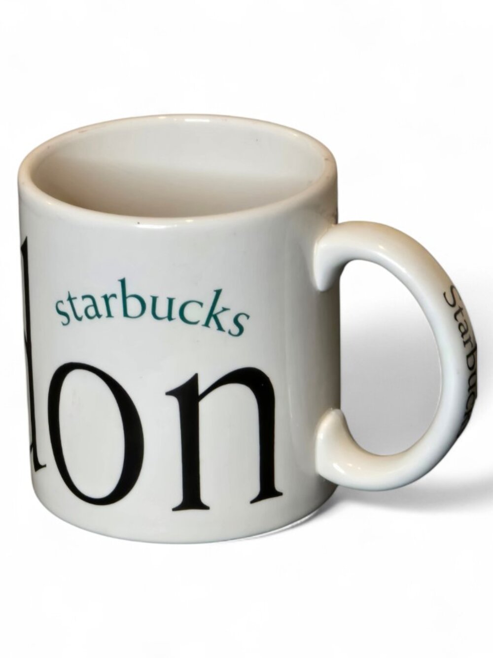 Starbucks London City Mug 2002 White Ceramic Coffee Cup UK Collector